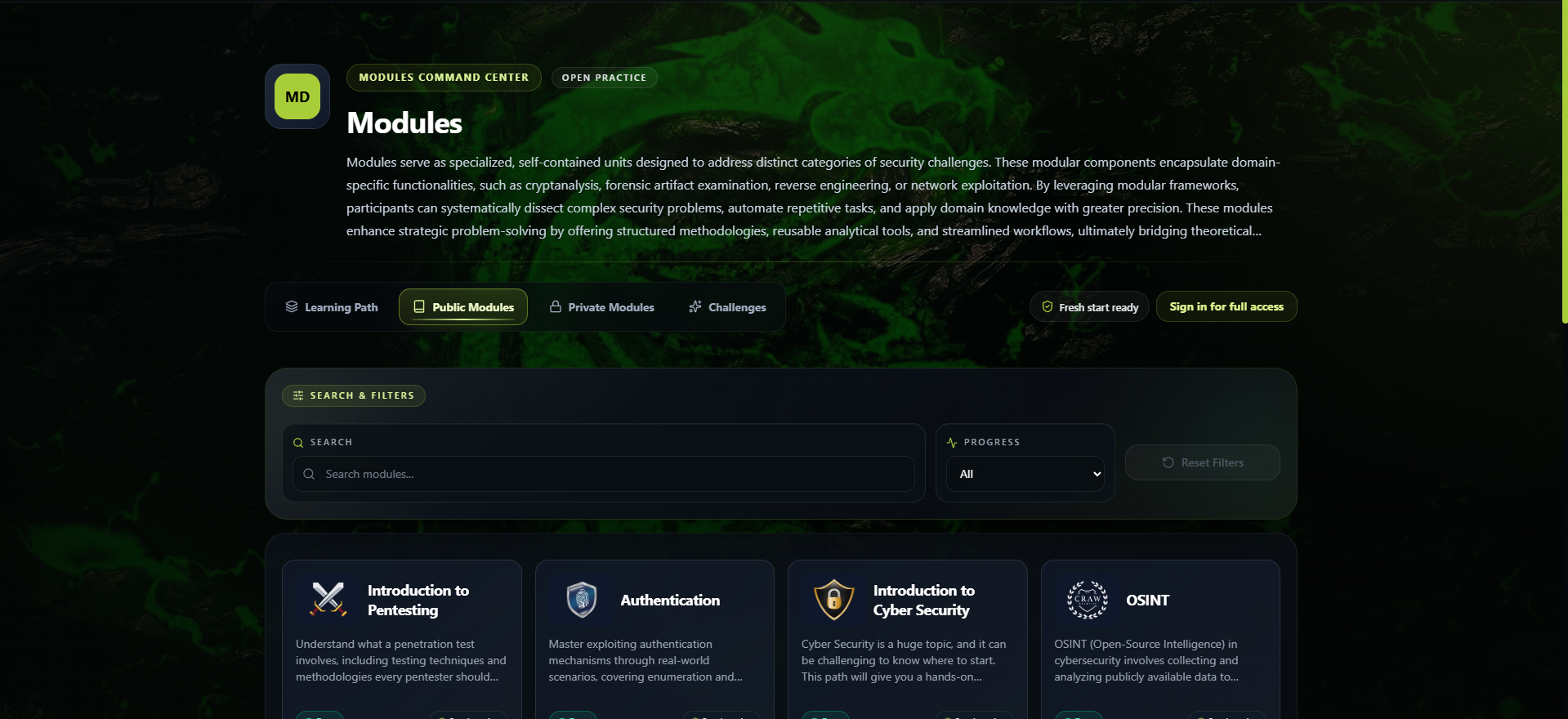 Hands-On Cyber Range Platform