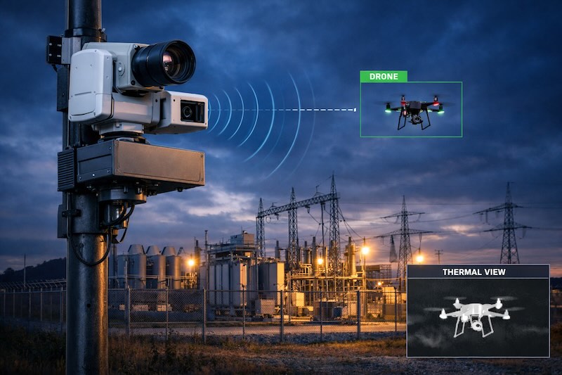 Advanced Drone Detection & Monitoring System